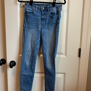 American Eagle super stretch X jeans